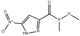 N-Methoxy-N-methyl-3-nitro-1H-pyrazole-5-carboxamide
