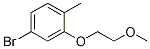 4-Bromo-2-(2-methoxyethoxy)-1-methylbenzene