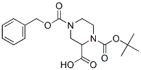 1-叔丁氧羰基-4-苄氧羰基-2-哌嗪羧酸
