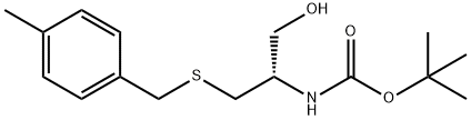 N-alpha-t-Butyloxycarbonyl-S-(p-methylbenzyl)-L-cysteinol, (R)-2-(t-Butyloxycarbonyl-amino)-3-(4-methylbenzylthio)propan-1-ol