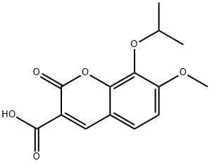 8-isopropoxy-7-methoxy-2-oxo-2H-chromene-3-carboxylic acid