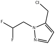 5-(chloromethyl)-1-(2,2-difluoroethyl)-1H-pyrazole