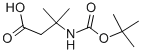 3-(tert-butoxycarbonylamino)-3-methylbutanoic acid