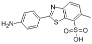 2-(4-Aminophenyl)-6-methyl-1,3-benzothiazole-7-sulfonic acid