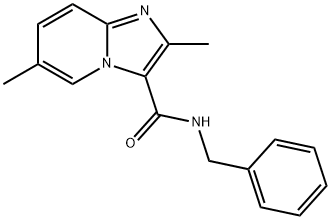 N-benzyl-2,6-dimethylimidazo[1,2-a]pyridine-3-car boxamide