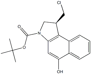 3H-Benz[e]indole-3-carboxylic acid, 1-(chloromethyl)-1,2-dihydro-5-hydroxy-, 1,1-dimethylethyl ester, (1S)-