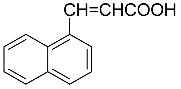 3-naphthalen-1-ylprop-2-enoic acid
