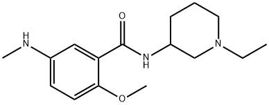Benzamide, N-(1-ethyl-3-piperidinyl)-2-methoxy-5-(methylamino)-