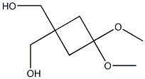 (3,3-dimethoxycyclobutane-1,1-diyl)dimethanol