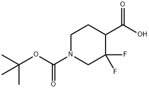 1-(tert-Butoxycarbonyl)-3,3-difluoropiperidine-4-c arboxylic acid...