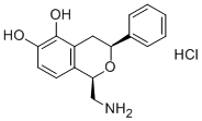 CIS-(+/-)-1-(AMINOMETHYL)-3,4-DIHYDRO-3-PHENYL-1H-2-BENZOPYRAN-5,6-DIOL HYDROCHLORIDE