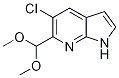 5-Chloro-6-(dimethoxymethyl)-1H-pyrrolo[2,3-b]pyridine