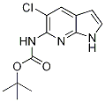 tert-Butyl (5-chloro-1H-pyrrolo-[2,3-b]pyridin-6-yl)carbamate