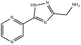 {[3-(2-pyrazinyl)-1H-1,2,4-triazol-5-yl]methyl}amine dihydrochloride hydrate