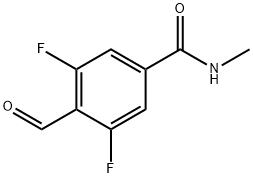 3,5-difluoro-4-formyl-N-methylbenzamide