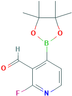 2-Fluoro-4-(4,4,5,5-tetramethyl-1,3,2-dioxaborolan-2-yl)nicotinaldehyde