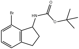 tert-Butyl (7-bromo-2,3-dihydro-1H-inden-1-yl)carbamate