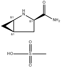D-cis-4,5-methanoprolineamide methanesulfonic acid salt