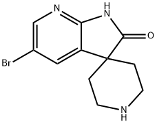 5′-Bromospiro[piperidine-4,3′-[3H]pyrrolo[2,3-b]pyridin]-2′(1′H)-one