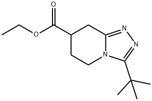 ethyl 3-tert-butyl-5,6,7,8-tetrahydro-[1,2,4]triazolo[4,3-a]pyridine-7-carboxylate