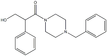 1-(4-苄基吡嗪-1-基)-3-羟基-2-苯基丙烷-1-酮