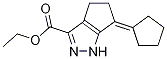 6-Cyclopentylidene-1,4,5,6-tetrahydro-cyclopentapyrazole-3-carboxylic acid ethyl ester