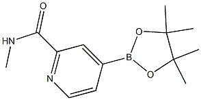 N-甲基-4-(4,4,5,5-四甲基-1,3,2-二氧硼戊环-2-基)吡啶甲酰胺