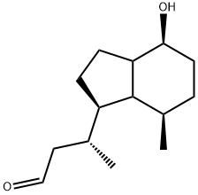 3R-(4S-Hydroxy-7R-methyl-octahydro-inden-1R-yl)-butyraldehyde