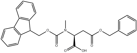 (2S)-2-[9H-fluoren-9-ylmethoxycarbonyl(methyl)amino]-4-oxo-4-phenylmethoxybutanoic acid