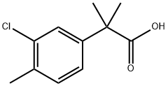 Benzeneacetic acid, 3-chloro-α,α,4-trimethyl-