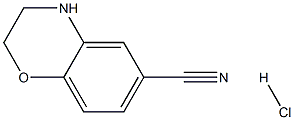 3,4-dihydro-2H-benzo[b][1,4]oxazine-6-carbonitrile hydrochloride