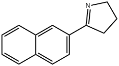 2H-Pyrrole, 3,4-dihydro-5-(2-naphthalenyl)-