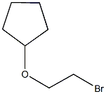 (2-bromoethoxy)cyclopentane
