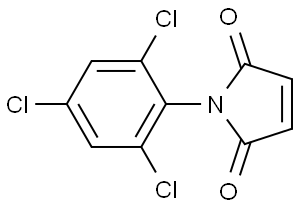 1H-Pyrrole-2,5-dione, 1-(2,4,6-trichlorophenyl)-