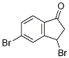 3,5-二溴-2,3-二氢-1H-茚-1-酮