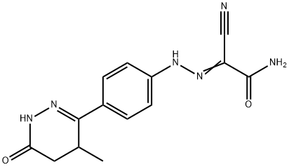 (E)-2-amino-N-(4-(4-methyl-6-oxo-1,4,5,6-tetrahydropyridazin-3-yl)phenyl)-2-oxoacetohydrazonoyl cyanide