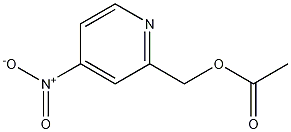 (4-nitropyridin-2-yl)methyl acetate