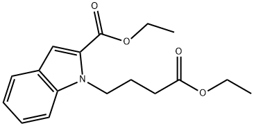 ethyl 1-(4-ethoxy-4-oxobutyl)-1H-indole-2-carboxylate