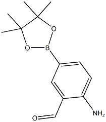 2-amino-5-(4,4,5,5-tetramethyl-1,3,2-dioxaborolan-2-yl)benzaldehyde