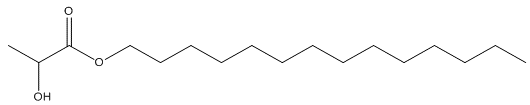 2-hydroxy-propanoicacitetradecylester