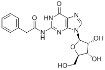 N-(9-((2R,3R,4S,5R)-3,4-Dihydroxy-5-(hydroxyMethyl)tetrahydrofuran-2-yl)-6-oxo-6,9-dihydro-1H-purin-2-yl)-2-phenylacetaMide