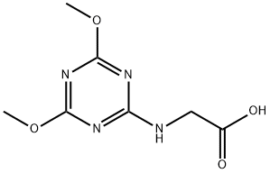 Glycine, N-(4,6-dimethoxy-1,3,5-triazin-2-yl)-
