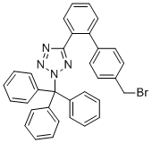 5-[4-(溴甲基)-[1,1-联苯]-2-基]-2-(三苯基甲基)-2H-四氮唑