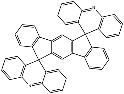 Dispiro[acridine-9(2H),6'(12'H)-indeno[1,2-b]fluorene-12',9''(2''H)-acridine]