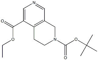 2-Tert-Butyl 5-Ethyl 3,4-Dihydro-2,7-Naphthyridine-2,5(1H)-Dicarboxylate