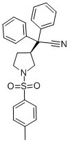 (s)-3-(1-cyano-1,1-diphenylmethyl)-1-tosyloxypyrrolidine (Darifenacin)