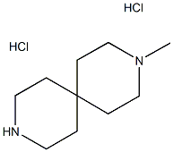 3,9-Diazaspiro[5.5]undecane, 3-methyl-, hydrochloride (1:2)
