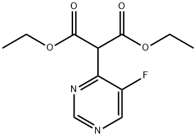 Propanedioic acid, 2-(5-fluoro-4-pyrimidinyl)-, 1,3-diethyl ester