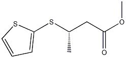 methyl (S)-3-(thiophen-2-ylthio)butanoate