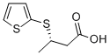 (3S)-3-(2-噻吩基硫基)丁酸